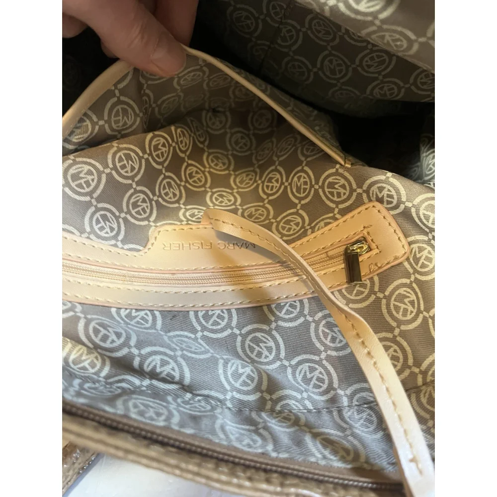 Marc Fisher croc embossed Tote Bag Purse